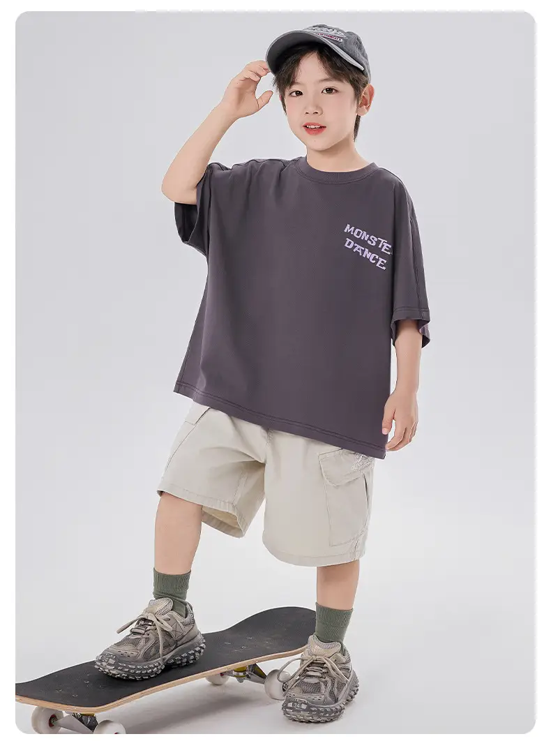 Boys T-Shirt Cartoon Print Medium Large Summer Wear 2025 — feature 7