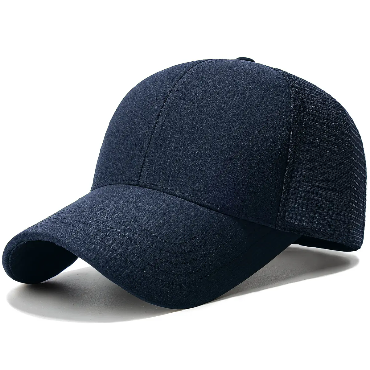 Summer Mesh Baseball Cap Black Gray Waterproof