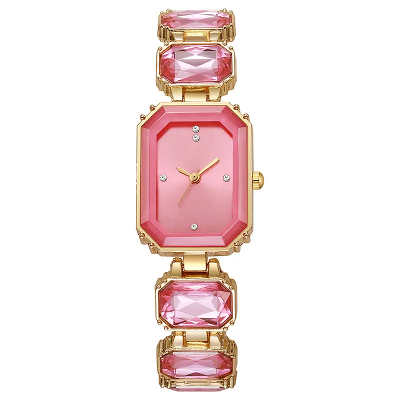 Xiaobingtang Watch Women's 2024 New Women's Watch Women's Watch Accessible Luxury Niche Women's Elegant High Appearance Full of Diamonds