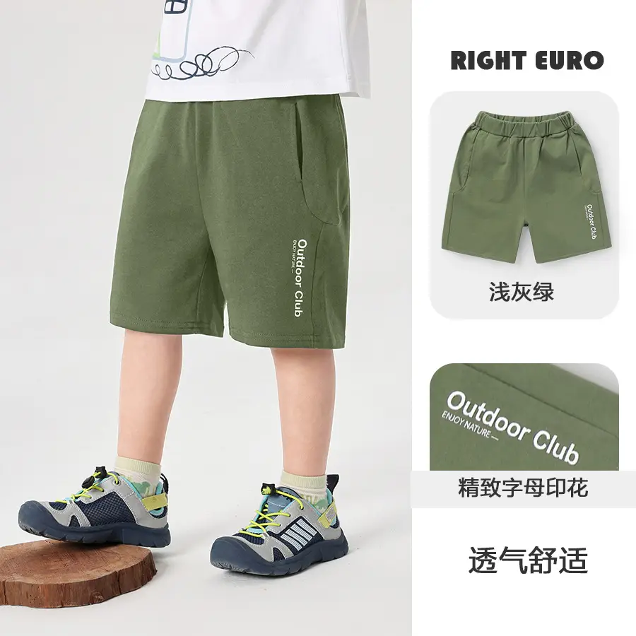 European Style Boys T-Shirt Summer 2026 Cotton