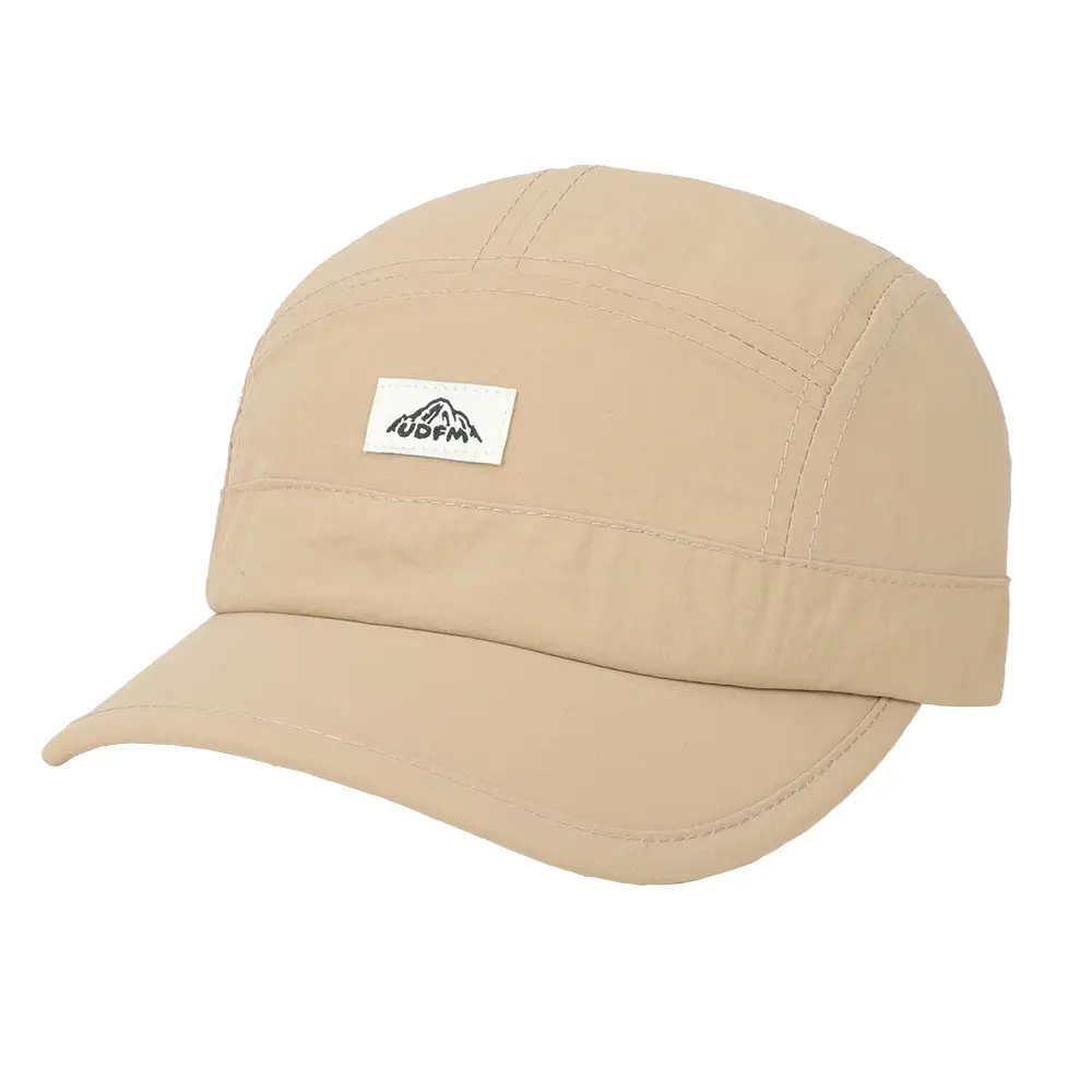 Black Reversible Baseball Cap with Wide Bristle & Sunshade