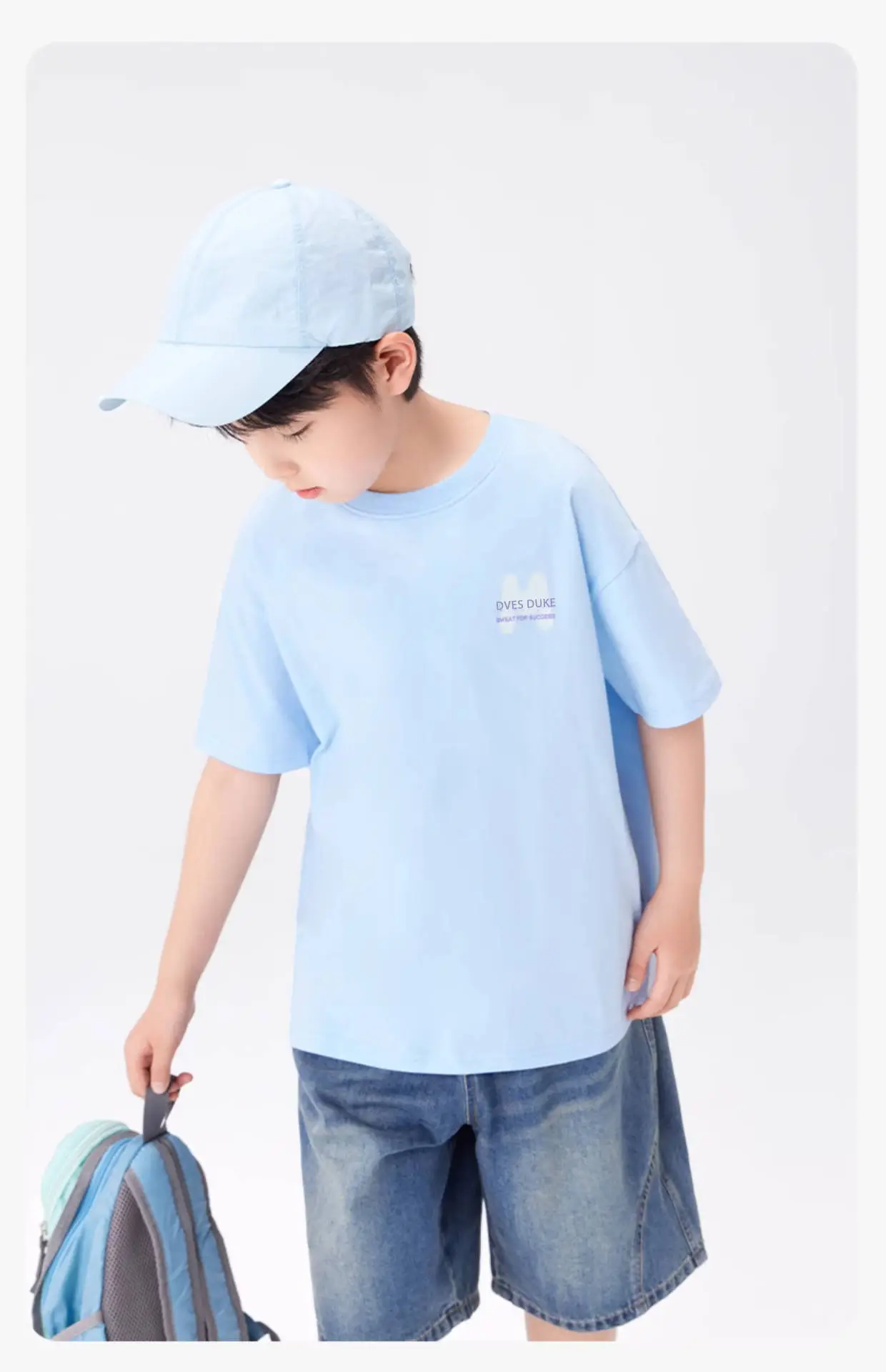 Kids Ball Fair T-Shirt White Green Cotton Summer — feature 24