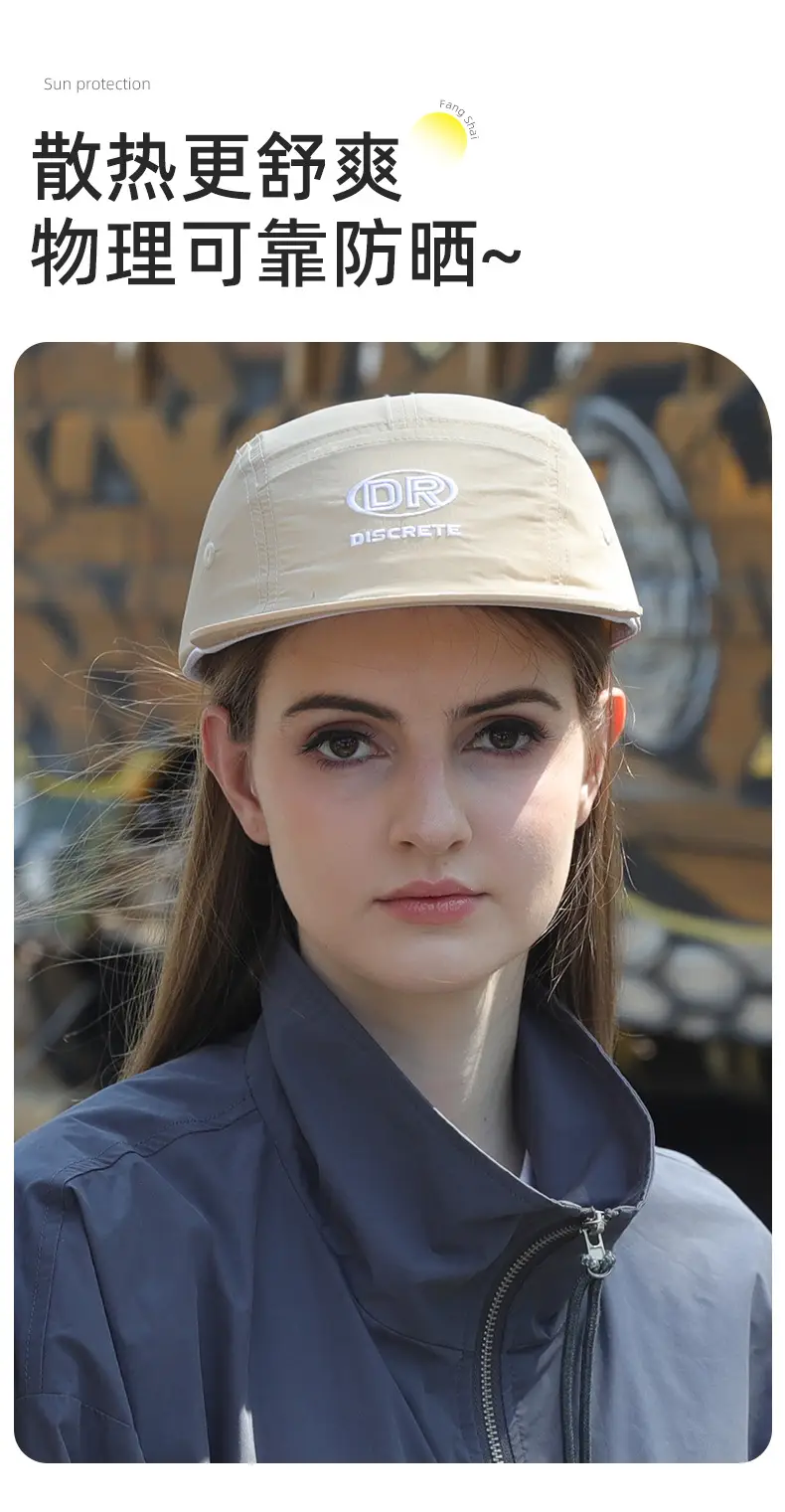 Summer Thin Duckbill Sun Protection Hat with Large Brim — feature 11
