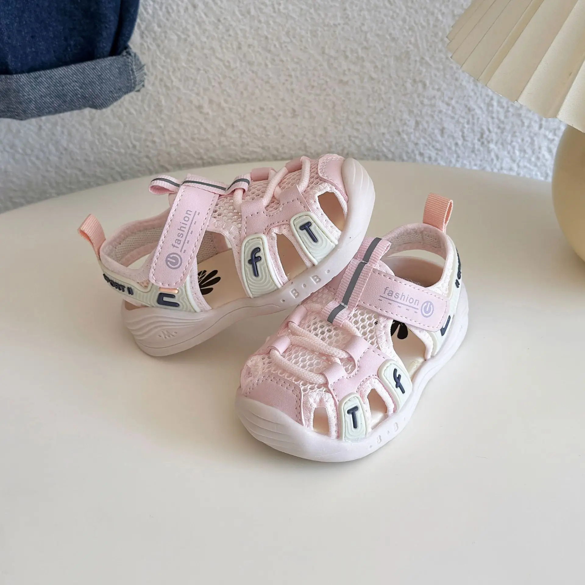 Pink Baby Sandals 2025 Summer for Girls