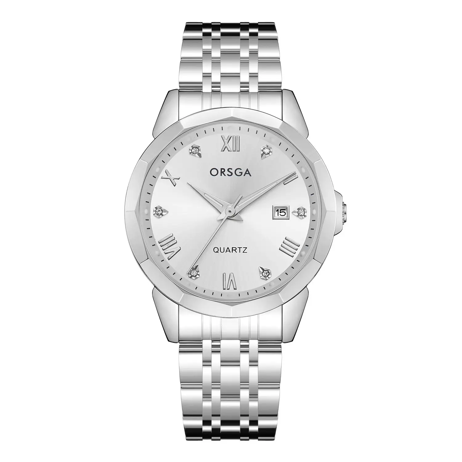 Orsga Gold Roman Dial Quartz Watch for Men - Image 2