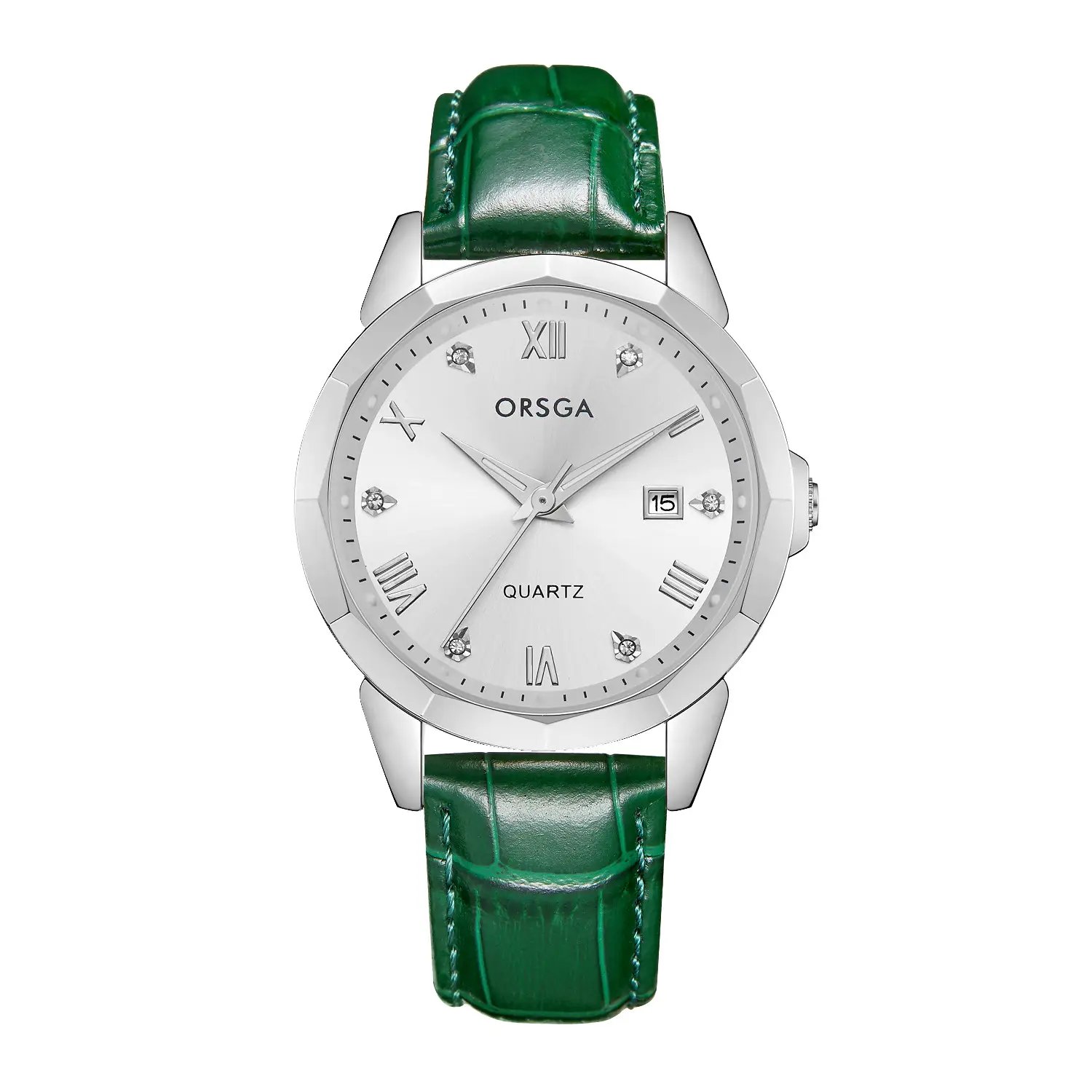 Orsga Gold Roman Dial Quartz Watch for Men - Image 20