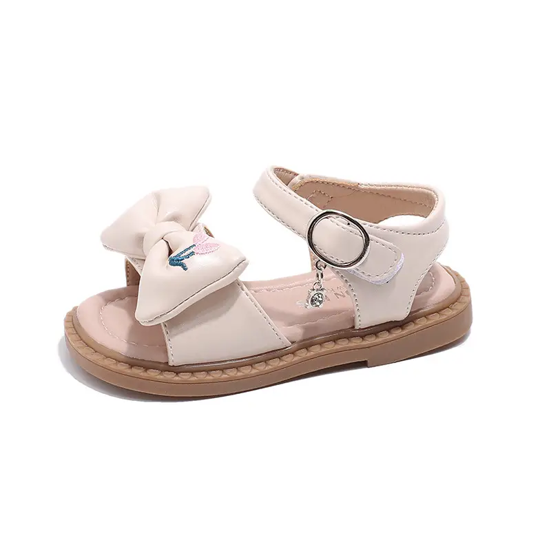 Children Korean Bow Sandals 2025 Summer