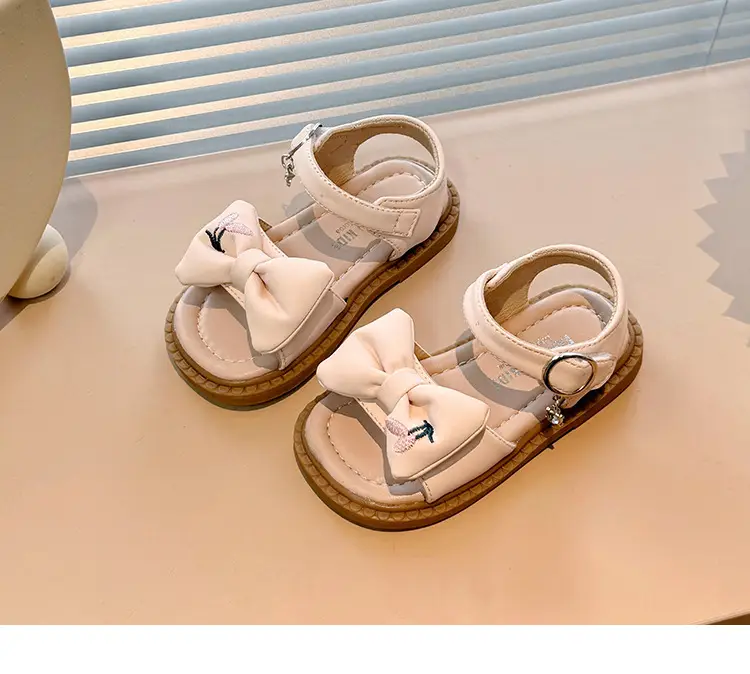 Children Korean Bow Sandals 2025 Summer — feature 13