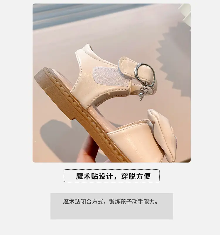 Children Korean Bow Sandals 2025 Summer — feature 4