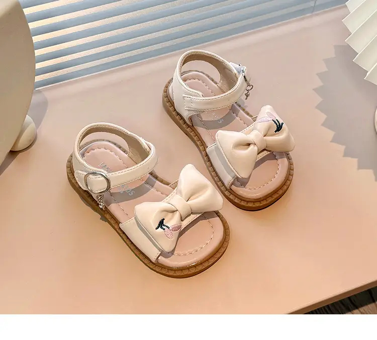Children Korean Bow Sandals 2025 Summer — feature 8