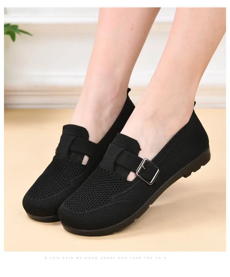 Spring and Summer 2025 New Style Old Beijing Cloth Shoes Women's Casual Shoes Breathable Slip-On Mom Shoes Comfortable and Versatile Birkenstock Shoes — feature 18