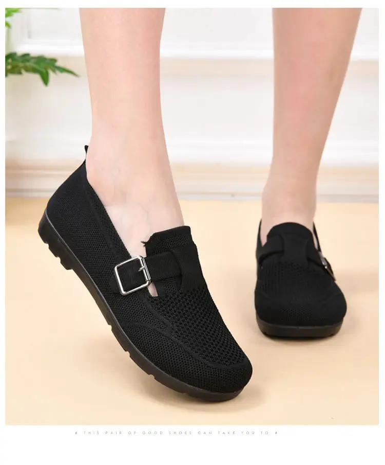 Spring and Summer 2025 New Style Old Beijing Cloth Shoes Women's Casual Shoes Breathable Slip-On Mom Shoes Comfortable and Versatile Birkenstock Shoes — feature 19
