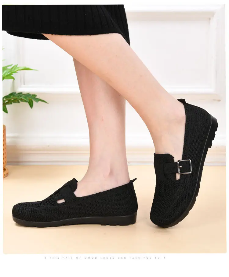 Spring and Summer 2025 New Style Old Beijing Cloth Shoes Women's Casual Shoes Breathable Slip-On Mom Shoes Comfortable and Versatile Birkenstock Shoes — feature 20