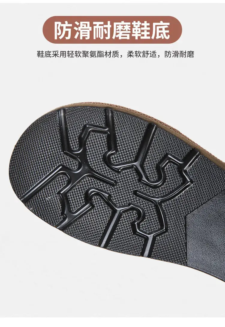 Spring and Summer 2025 New Style Old Beijing Cloth Shoes Women's Casual Shoes Breathable Slip-On Mom Shoes Comfortable and Versatile Birkenstock Shoes — feature 9