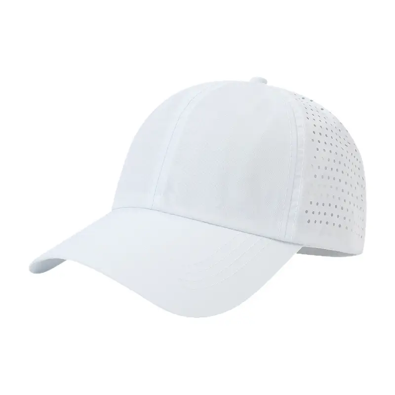 Women Gray Mesh Sunscreen Baseball Cap - Image 16