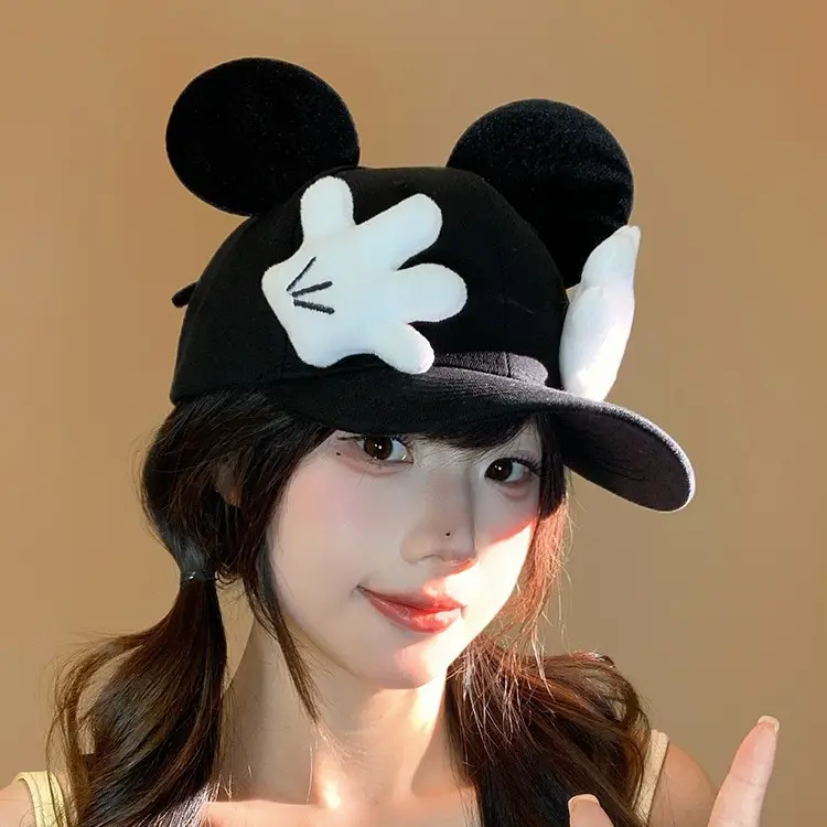 Mickey Mouse Cartoon Cap for Women with Sun Protection - Image 6