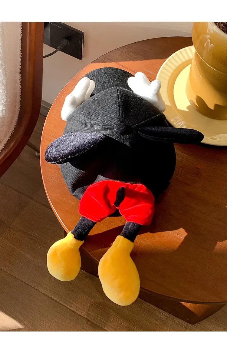 Mickey Mouse Cartoon Cap for Women with Sun Protection — feature 14