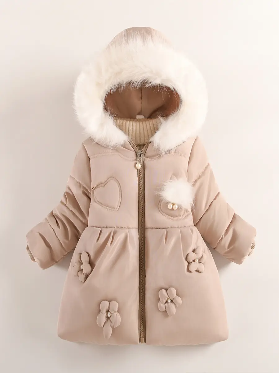 2025 New Boys Export 2-5 Years Old Thickeneded Cotton Coat