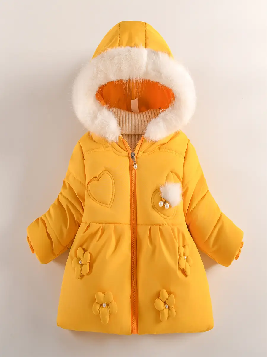 2025 New Boys Export 2-5 Years Old Thickeneded Cotton Coat