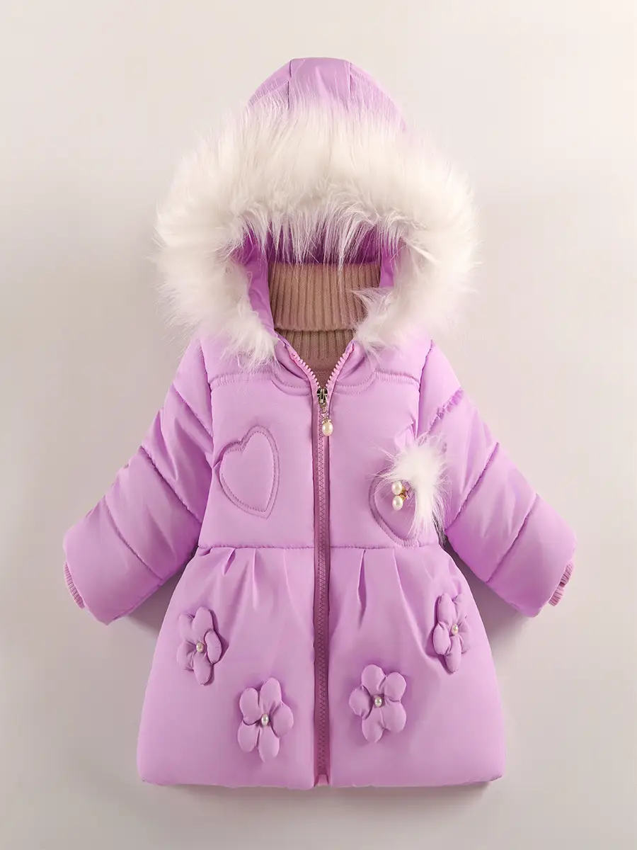2025 New Boys Export 2-5 Years Old Thickeneded Cotton Coat