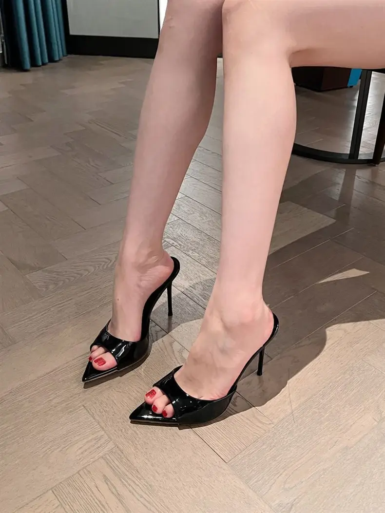 Women's Black Stiletto Sandals Summer 2025 — feature 6