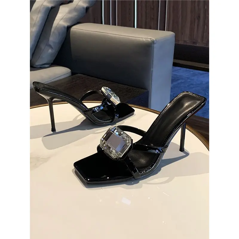 Sexy Cross-Strap High Heel Sandals Women 2025 - Image 4