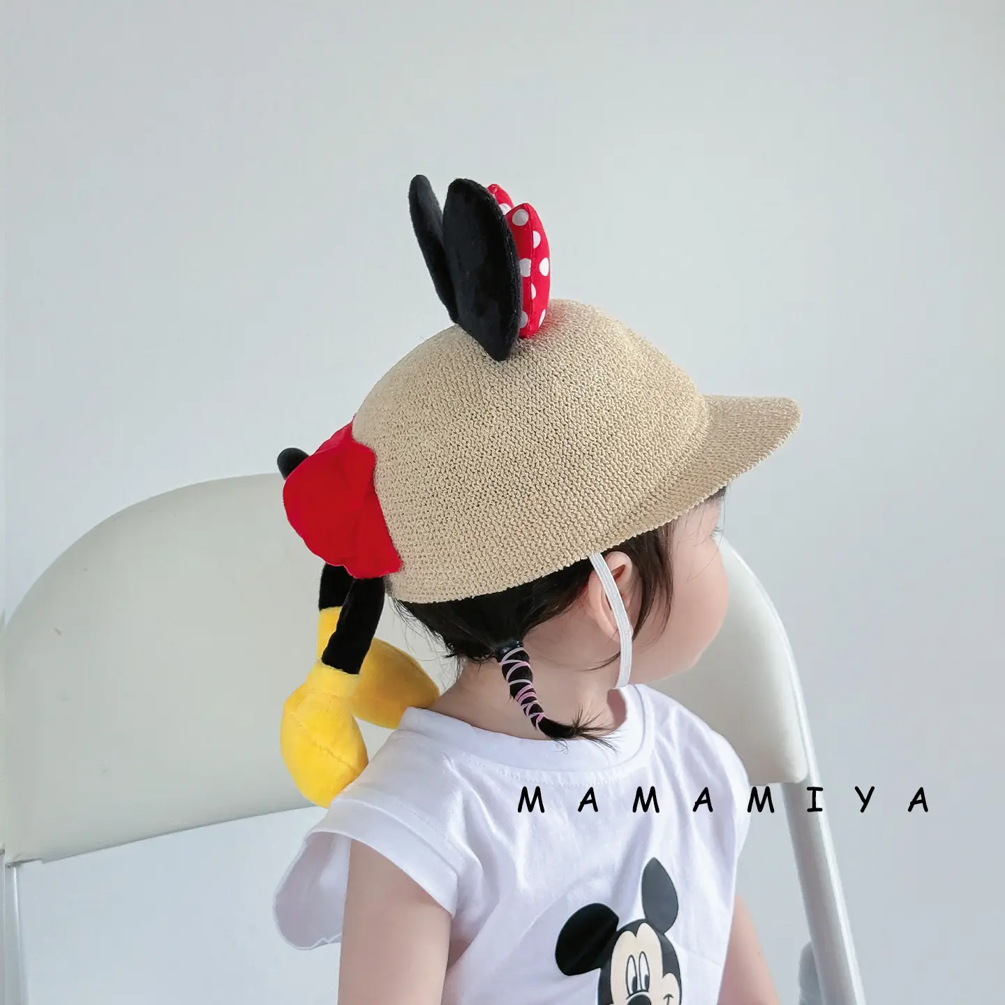 Baby Minnie Bow Hat for Girls Summer Sun Protection - Image 17