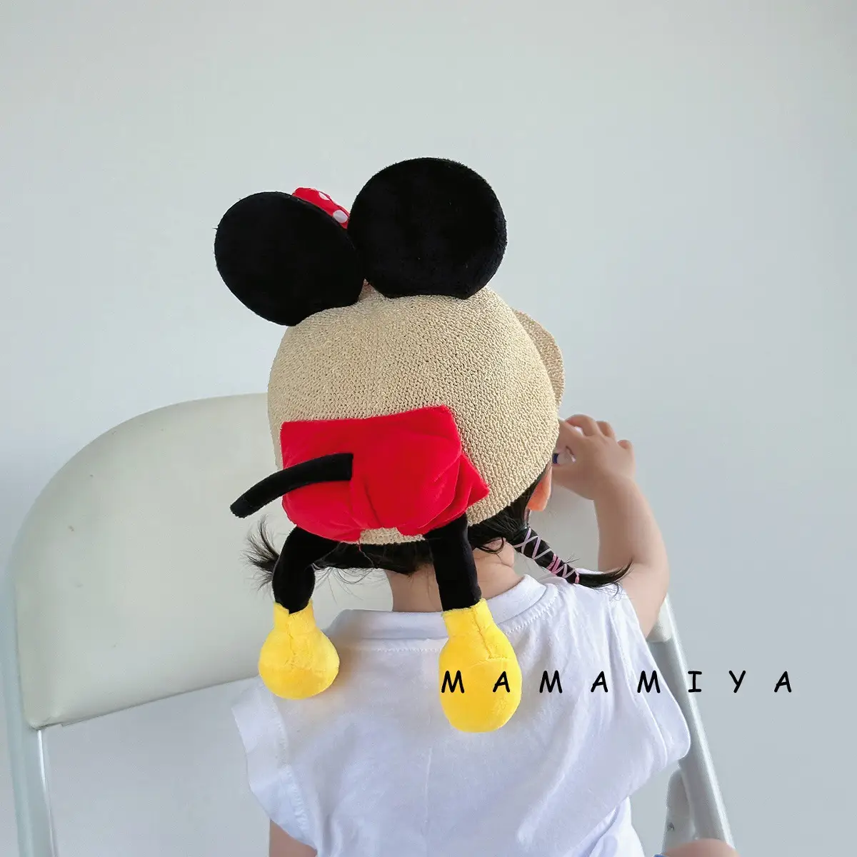 Baby Minnie Bow Hat for Girls Summer Sun Protection — feature 3