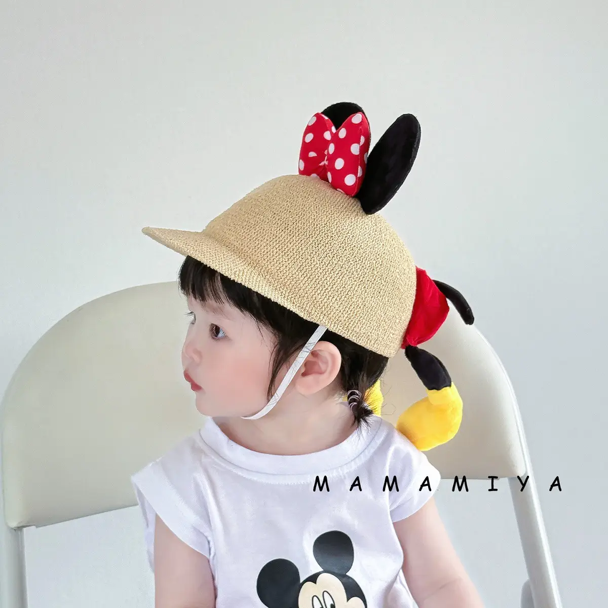 Baby Minnie Bow Hat for Girls Summer Sun Protection — feature 4