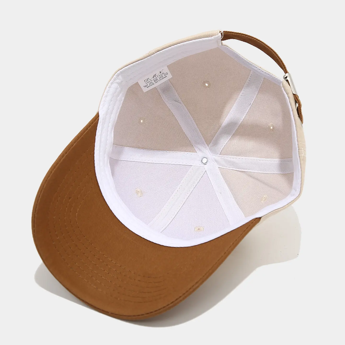 Pure Cotton Baseball Cap Blue White Men Women — feature 17