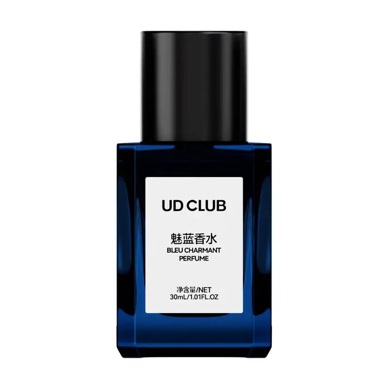 Douyin Udclub Charming Blue Men's Cologne Perfume High-End Earth Jade Dragon Tea Fragrance Perfume Long-Lasting Fragrance