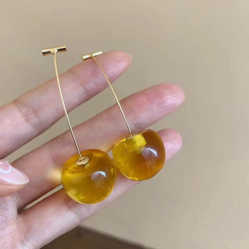 2026 New Cherry Earrings with a Sweet and Stylish Vibe, Versatile for Everyday Wear, Unique and Trendy Design for Women, Ins-Style Niche Fashion Earrings — feature 12