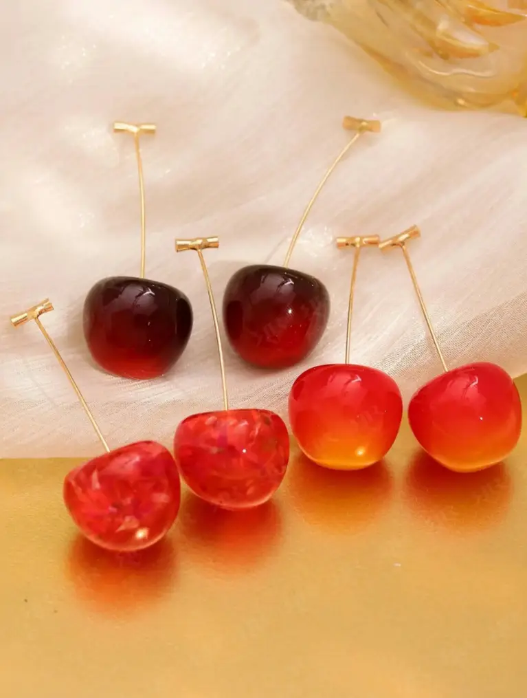 2026 New Cherry Earrings with a Sweet and Stylish Vibe, Versatile for Everyday Wear, Unique and Trendy Design for Women, Ins-Style Niche Fashion Earrings — feature 7