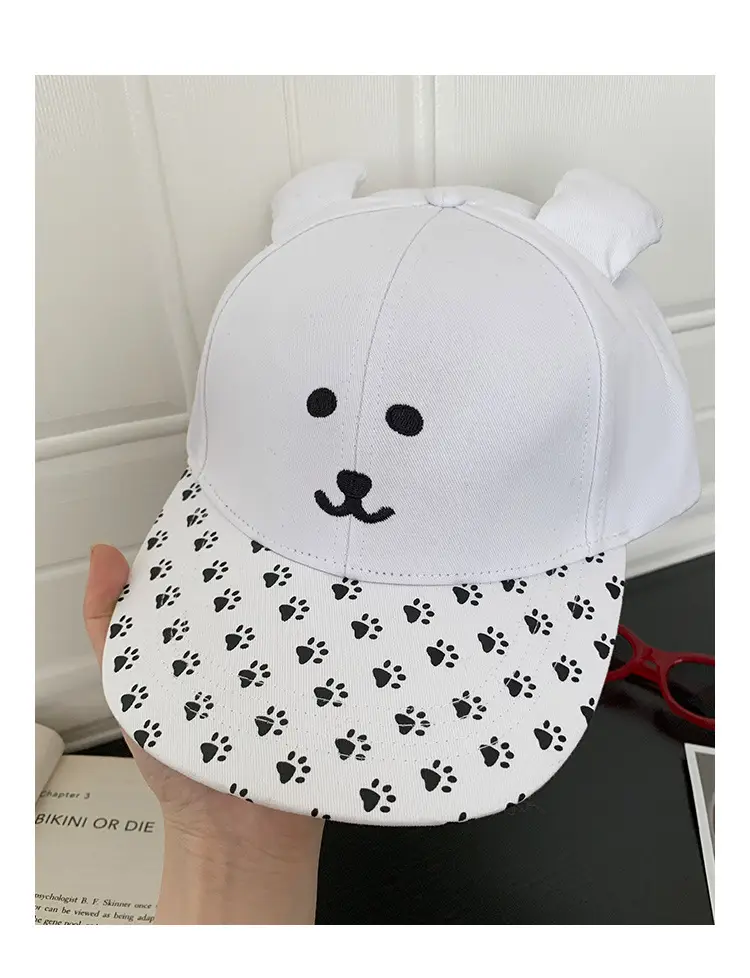 Japanese Style Bear Paw Cap for Women Summer Hat — feature 11
