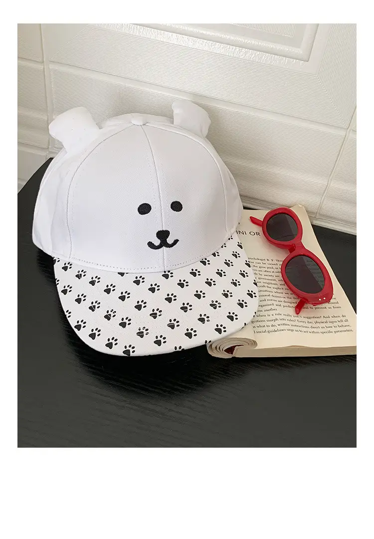 Japanese Style Bear Paw Cap for Women Summer Hat — feature 12