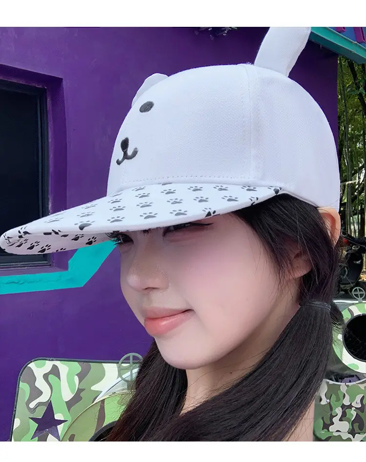 Japanese Style Bear Paw Cap for Women Summer Hat — feature 8