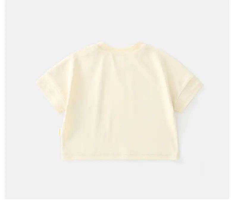 Korean Style Thin Baby T-Shirt Pink Summer — feature 19