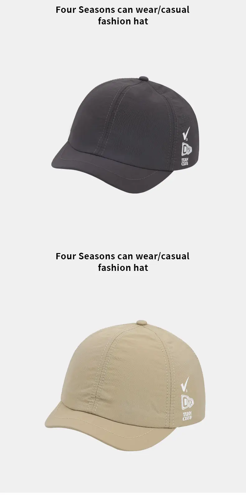 Men Black Peaked Cap with 3cm Brim & Durable Fabric — feature 12