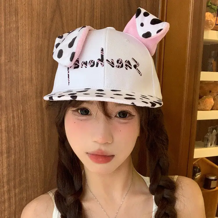 Cute Dalmatian Baseball Cap for Women Niche Y2K Style - Image 2