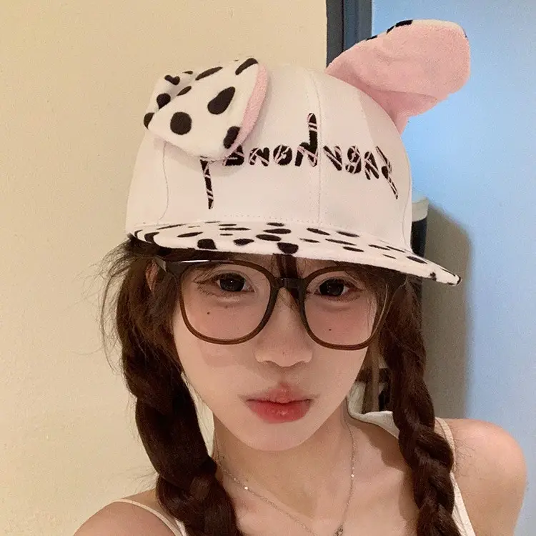Cute Dalmatian Baseball Cap for Women Niche Y2K Style - Image 4