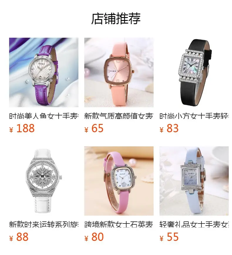 Women's High-End Diamond Watch with Black Strap — feature 1