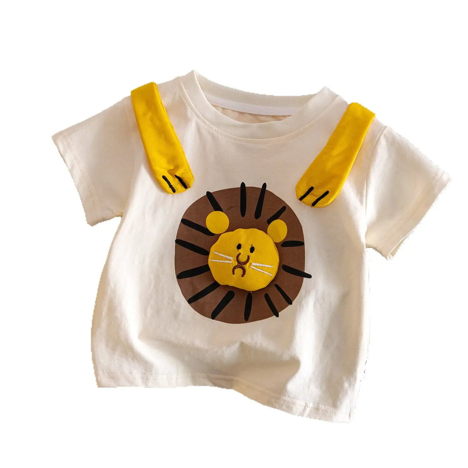 Boys T-Shirt Short Sleeve Cotton Summer 2025 Cartoon Korean Style - Image 6