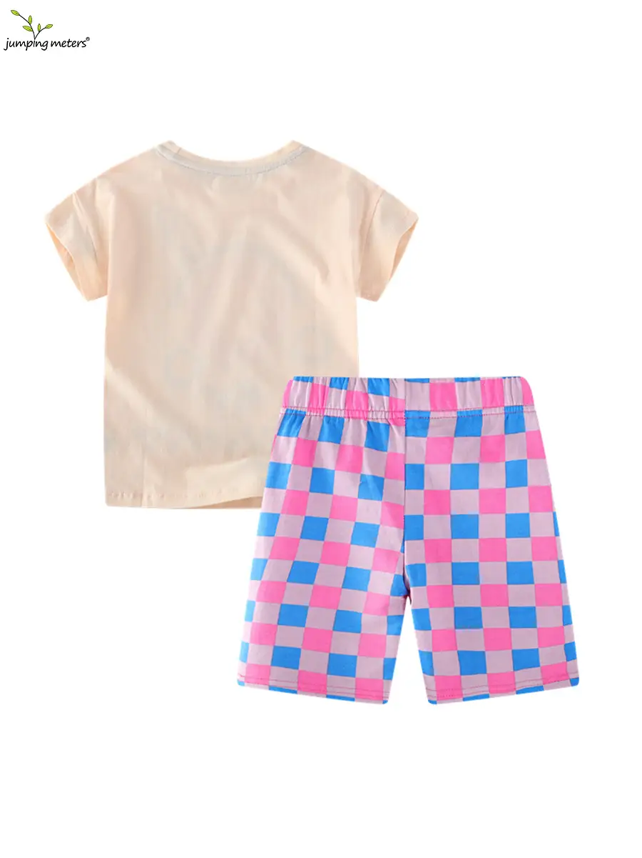 Kids Floral Cross Border T-Shirt Set Small Medium - Image 5