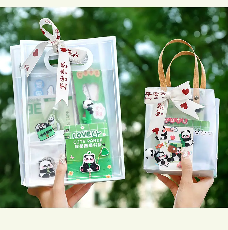 Panda Stationery Set for Students, Practical Rewards for the Beginning of School Season, School Supplies, Prizes, Birthday Gifts, Cute Gifts — feature 12