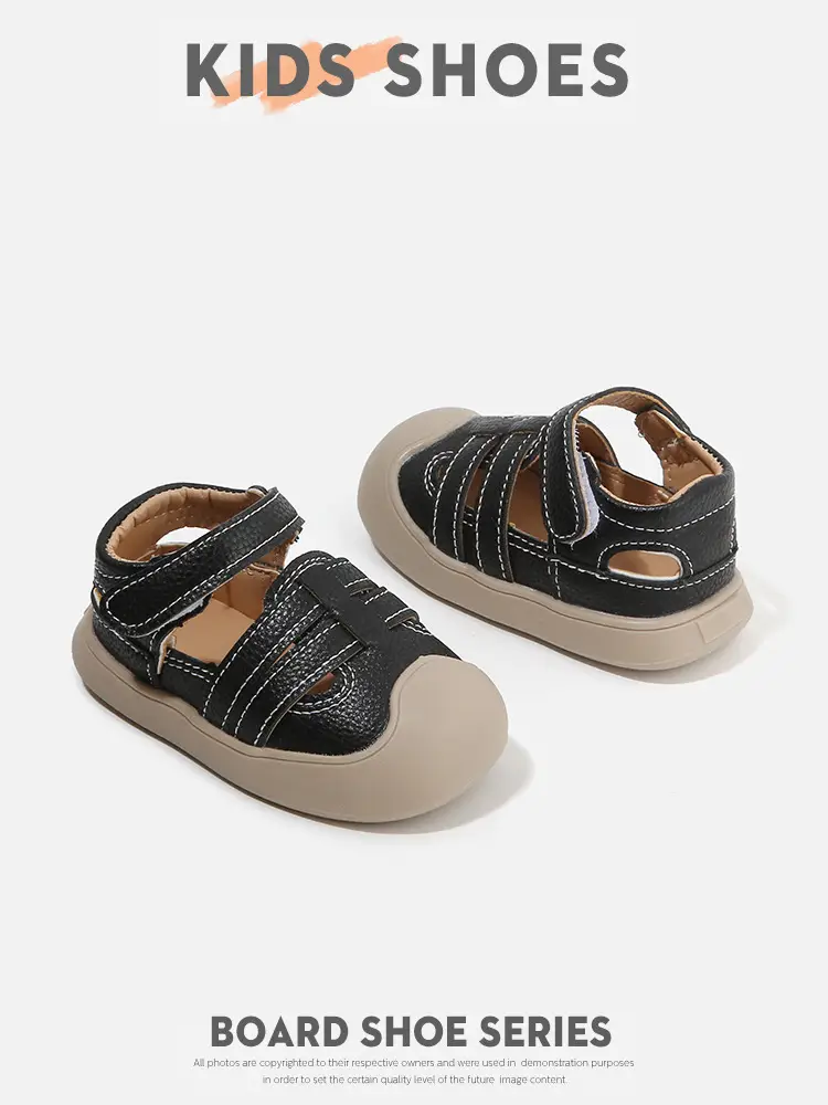 Boys' Toe-Toe Anti-Kick Sandals Beige — feature 11