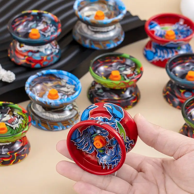 New Alloy Yo-Yo 3 Bearing Entry-Level Yo-Yo Yoyo Ball Street Stall Wholesale Chenghai Toys 3+