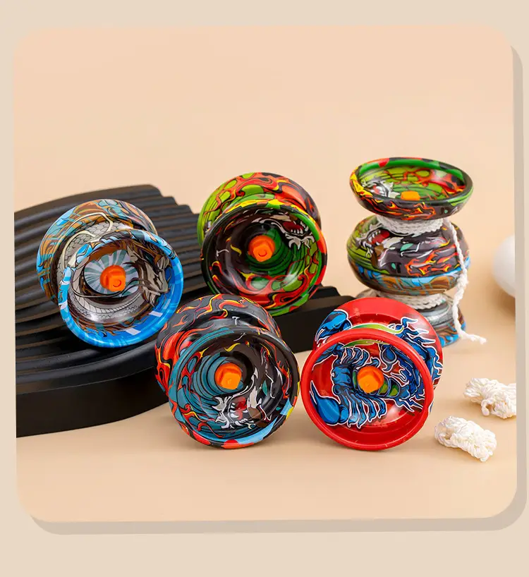 New Alloy Yo-Yo 3 Bearing Entry-Level Yo-Yo Yoyo Ball Street Stall Wholesale Chenghai Toys 3+ — feature 12