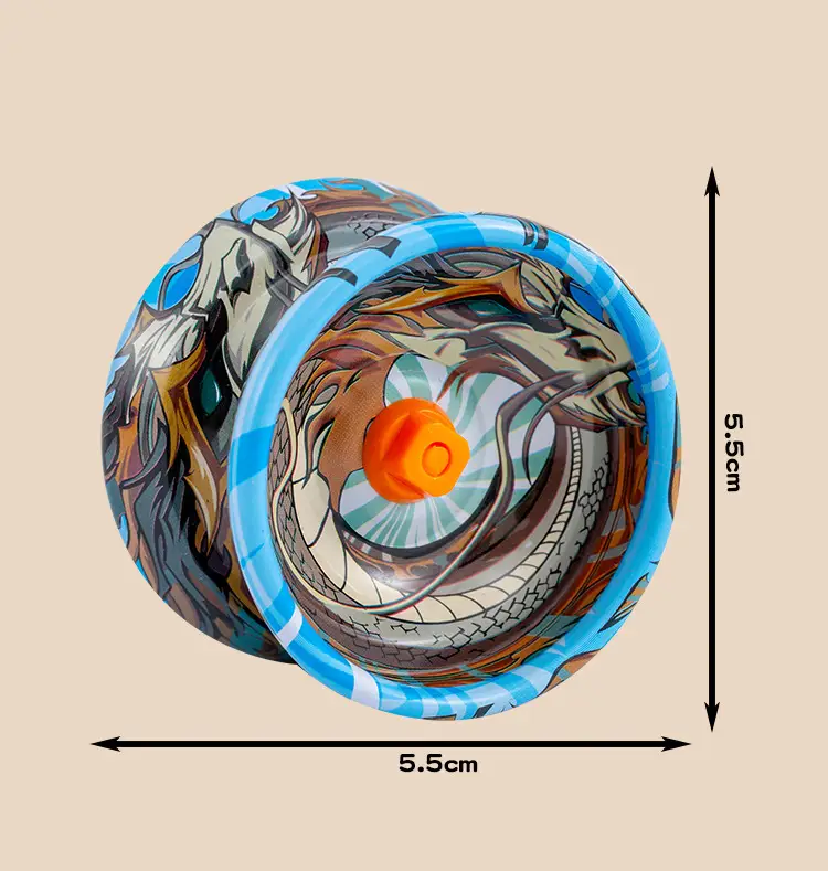 New Alloy Yo-Yo 3 Bearing Entry-Level Yo-Yo Yoyo Ball Street Stall Wholesale Chenghai Toys 3+ — feature 3