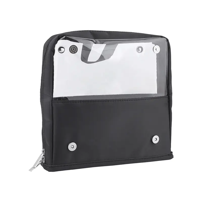 Transparent Spot Super Large Makeup Brush Bag 23x21cm - Image 8