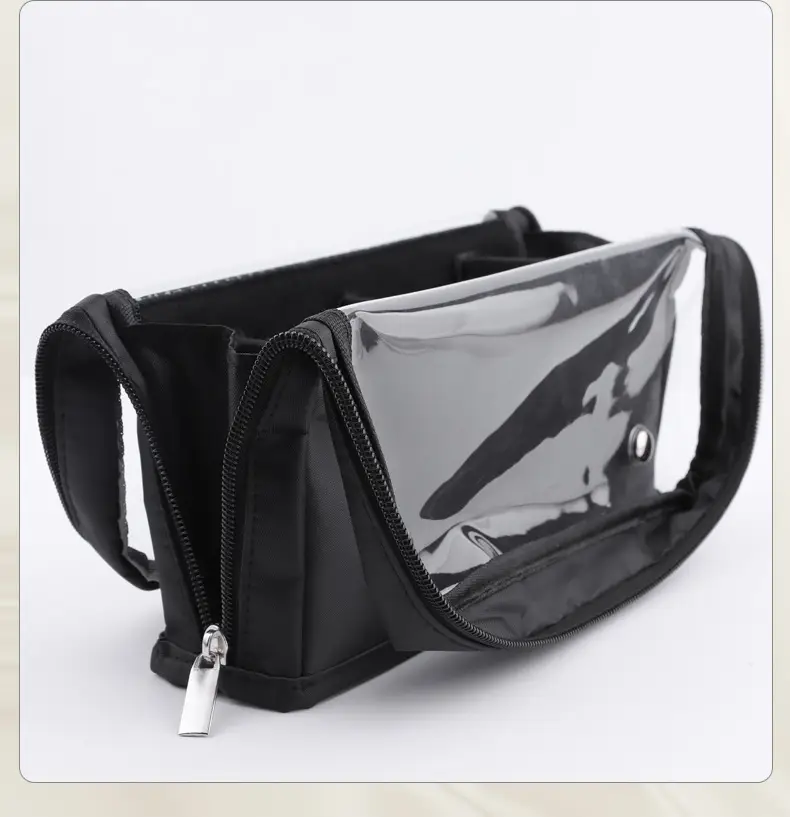Transparent Spot Super Large Makeup Brush Bag 23x21cm β feature 14